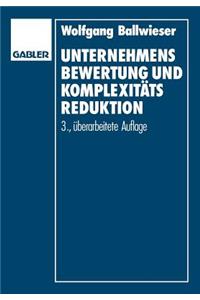Unternehmensbewertung Und Komplexitätsreduktion