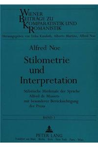 Stilometrie Und Interpretation