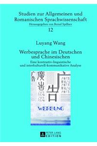 Werbesprache Im Deutschen Und Chinesischen