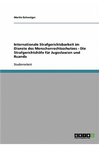 Internationale Strafgerichtsbarkeit im Dienste des Menschenrechtsschutzes - Die Strafgerichtshöfe für Jugoslawien und Ruanda