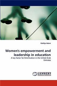 Women's empowerment and leadership in education