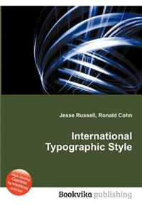 International Typographic Style
