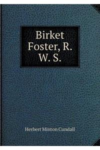 Birket Foster, R. W. S