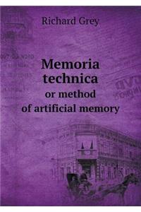 Memoria Technica or Method of Artificial Memory