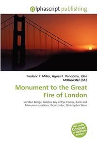 Monument to the Great Fire of London