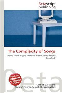 The Complexity of Songs