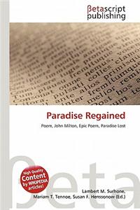 Paradise Regained