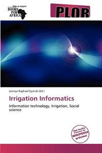 Irrigation Informatics