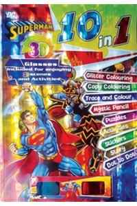 10 In 1 3D Superman
