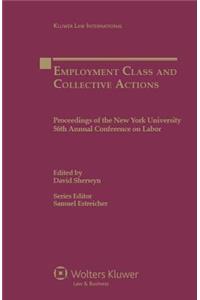 Employment Class and Collective Actions