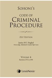Code Of Criminal Procedure Vol. 4 (S
Ections 272 To 394)