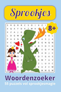 Sprookjes Woordenzoek Puzzelboek