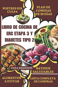 Libro de Cocina de Erc Etapa 3 Y Diabetes Tipo 2