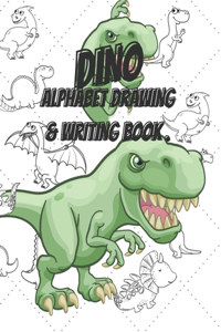 Dino Alphabet Drawing and Writing Book.