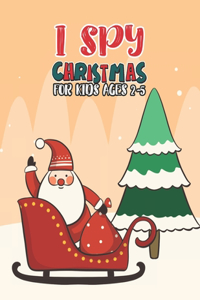 I Spy Christmas Book For Kids Ages 2-5