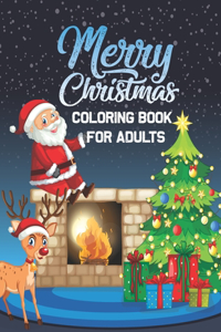 Merry Christmas Coloring Book for Adults