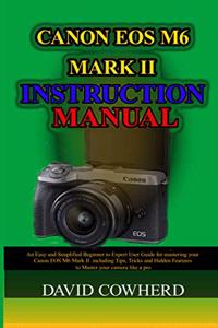 Canon EOS M6 Mark II Instructional Manual