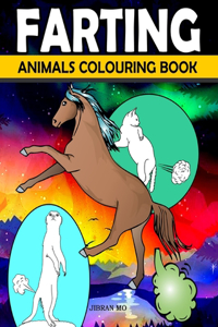 Farting Animals Colouring Book