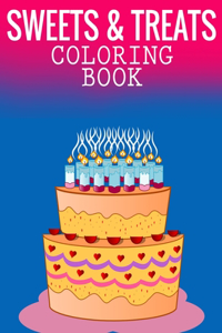 Sweets And Treats Coloring Book