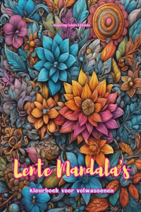 Lente Mandala's Kleurboek voor volwassenen Ontwerpen om creativiteit te stimuleren