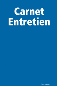 Carnet Entretien