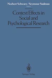 Context Effects in Social and Psychological Research