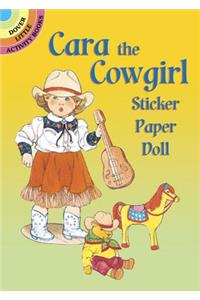 Cara the Cowgirl Sticker Paper Doll