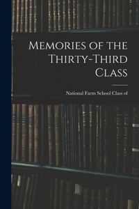 Memories of the Thirty-third Class