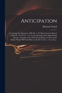 Anticipation
