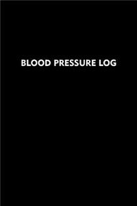 Blood Pressure Log