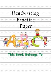 Handwriting Practice Paper