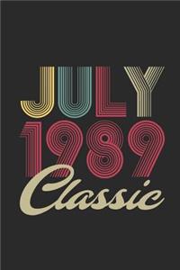 Classic July 1989