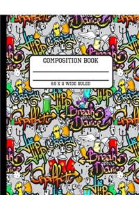 Composition Book Wide Ruled