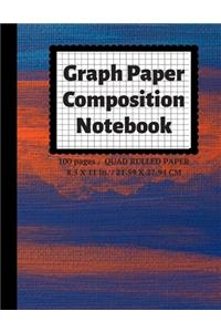 Graph Paper Composition Notebook