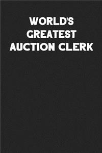 World's Greatest Auction Clerk