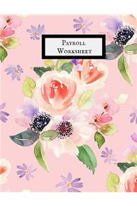 Payroll Worksheet