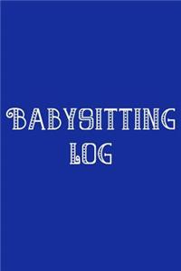 Babysitting Log
