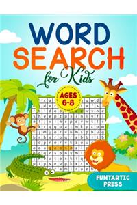 Word Search for Kids Ages 6-8