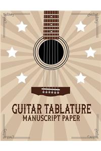 Guitar Tablature Manuscript Paper