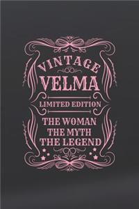 Vintage Velma Limited Edition the Woman the Myth the Legend