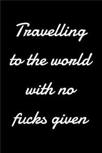Cool Notebook for a Vacation Lover, College Ruled Journal