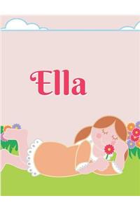 Ella Personalized Sketchbook Journal Notebook