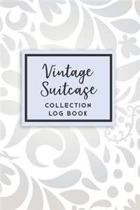 Vintage Suitcase Collection Log Book