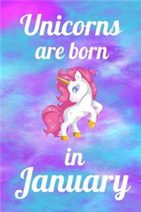 Unicorns Are Born In January