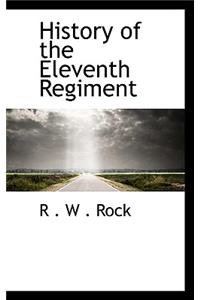 History of the Eleventh Regiment
