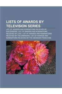 Lists of Awards by Television Series