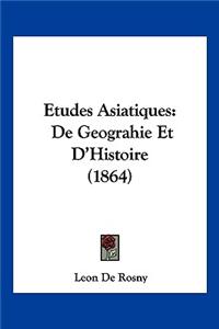 Etudes Asiatiques