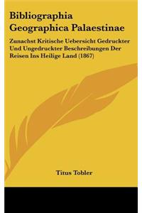 Bibliographia Geographica Palaestinae