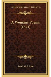 A Woman's Poems (1871)