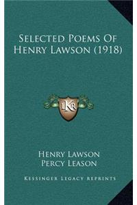 Selected Poems Of Henry Lawson (1918)